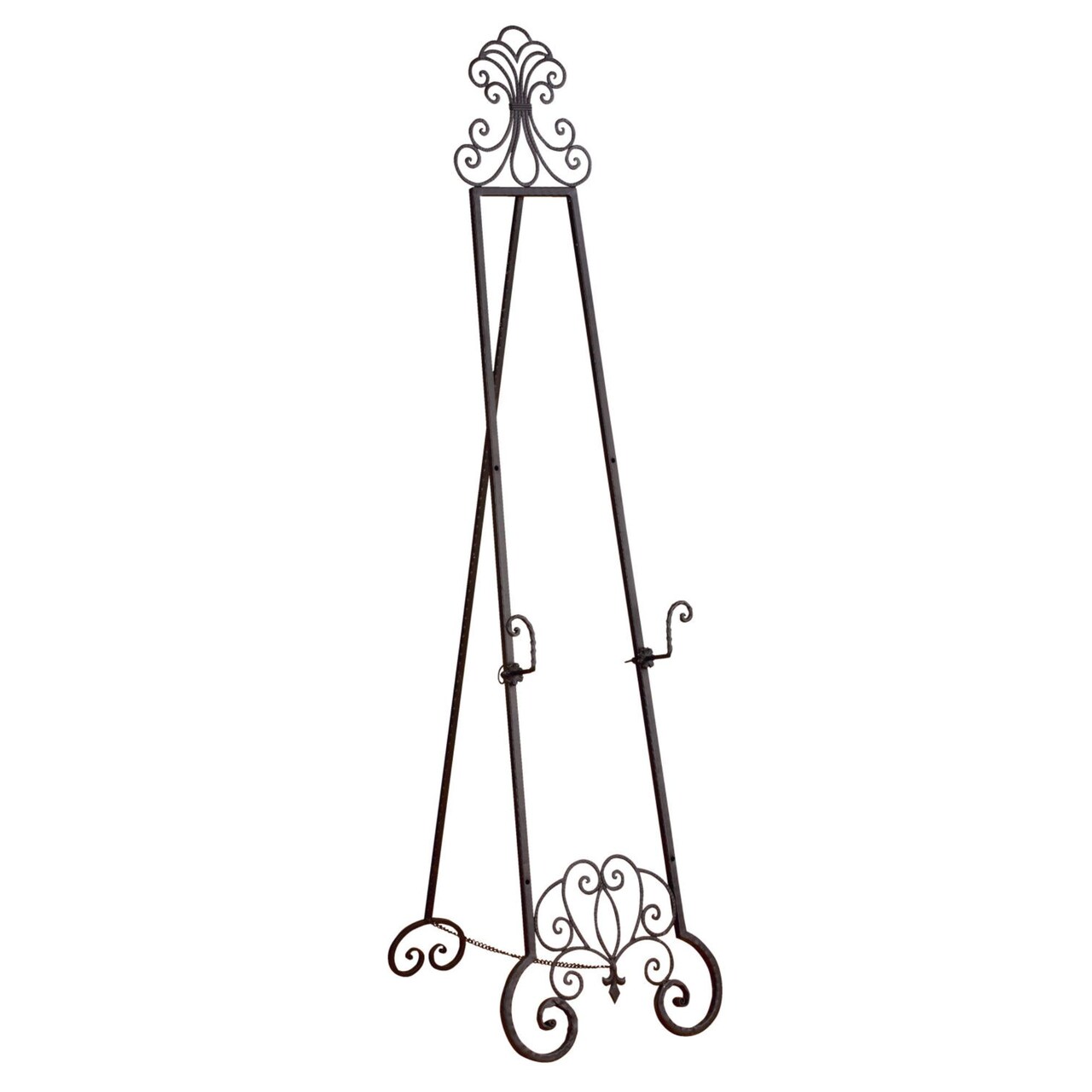 Tripar International Contemporary Floor Easel for Photo Frame - 68.5" - Black and Brown